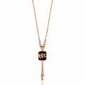 Anti Tarnish CZ Chain Pendant 01