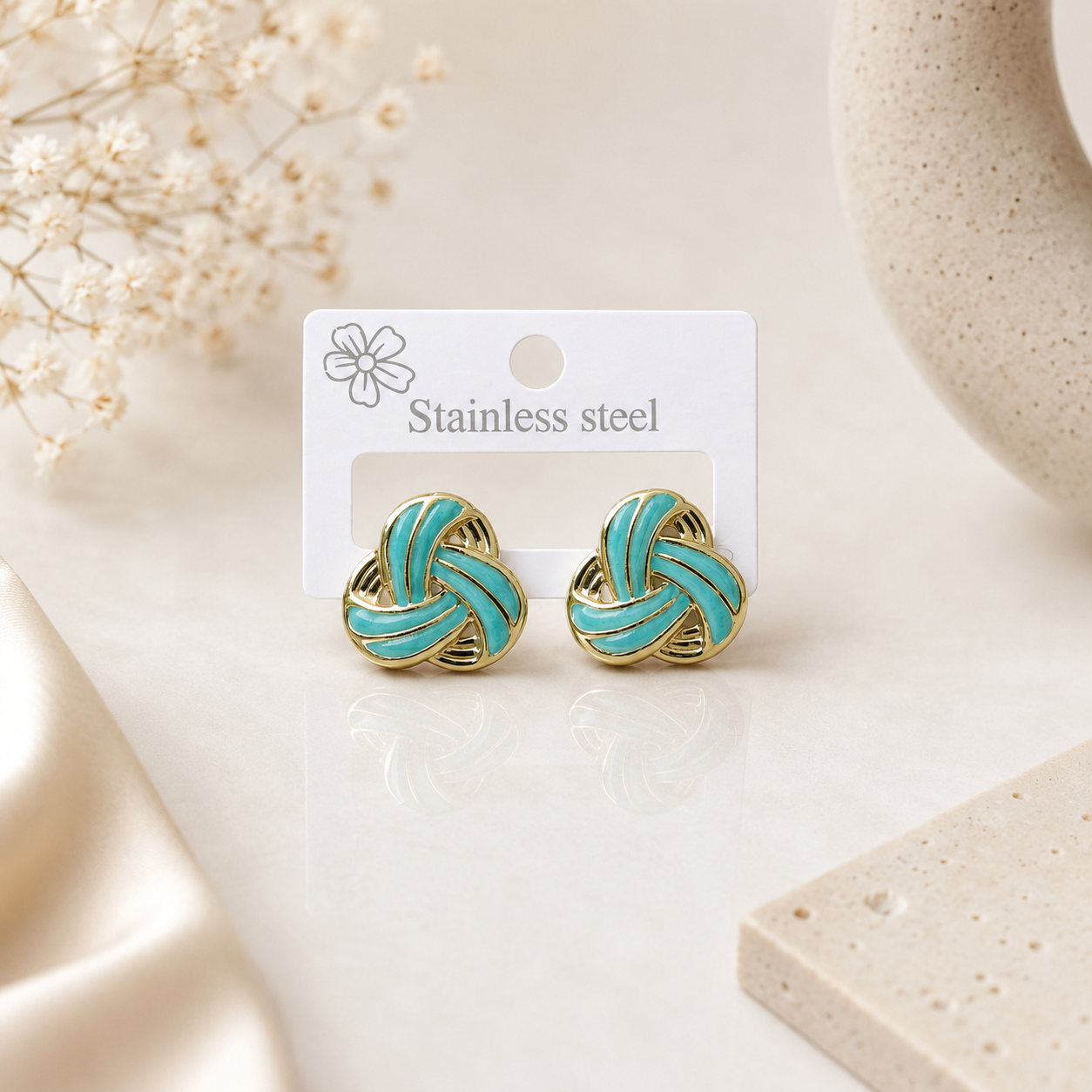 Anti Tarnish Earring (9340)