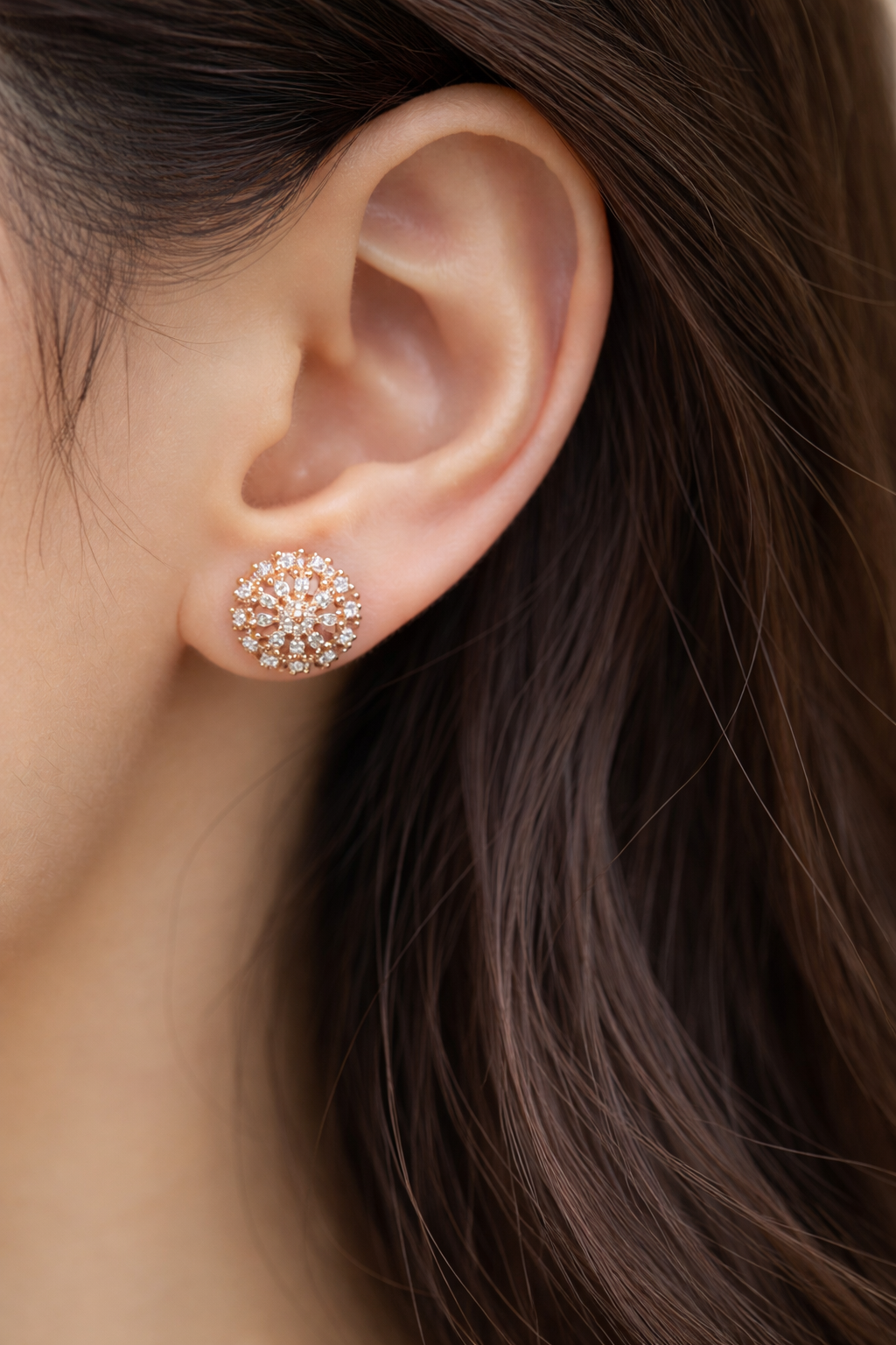 Anti Tarnish CZ Earring 18