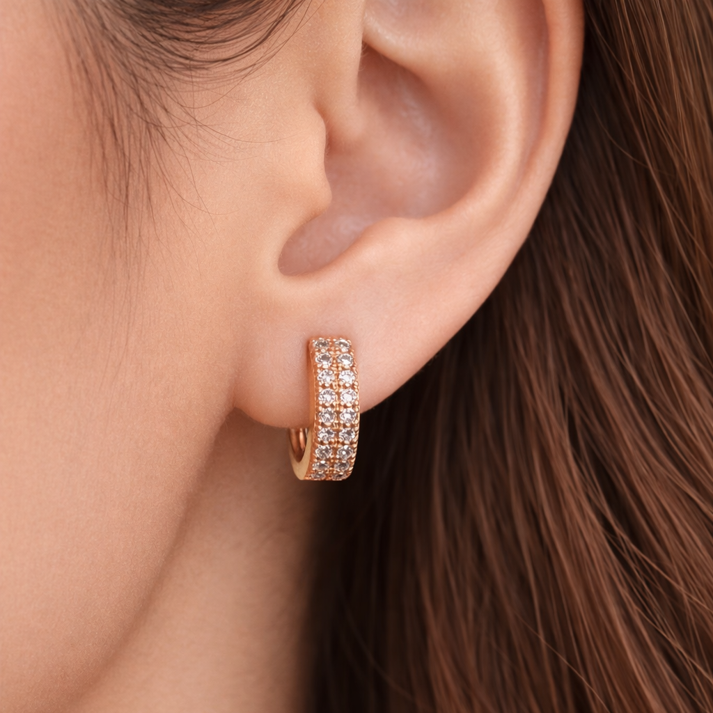 Anti Tarnish CZ Earring 95