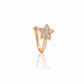 Anti Tarnish CZ nose pin 43