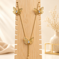 Anti Tarnish combo set with earrings (9553)