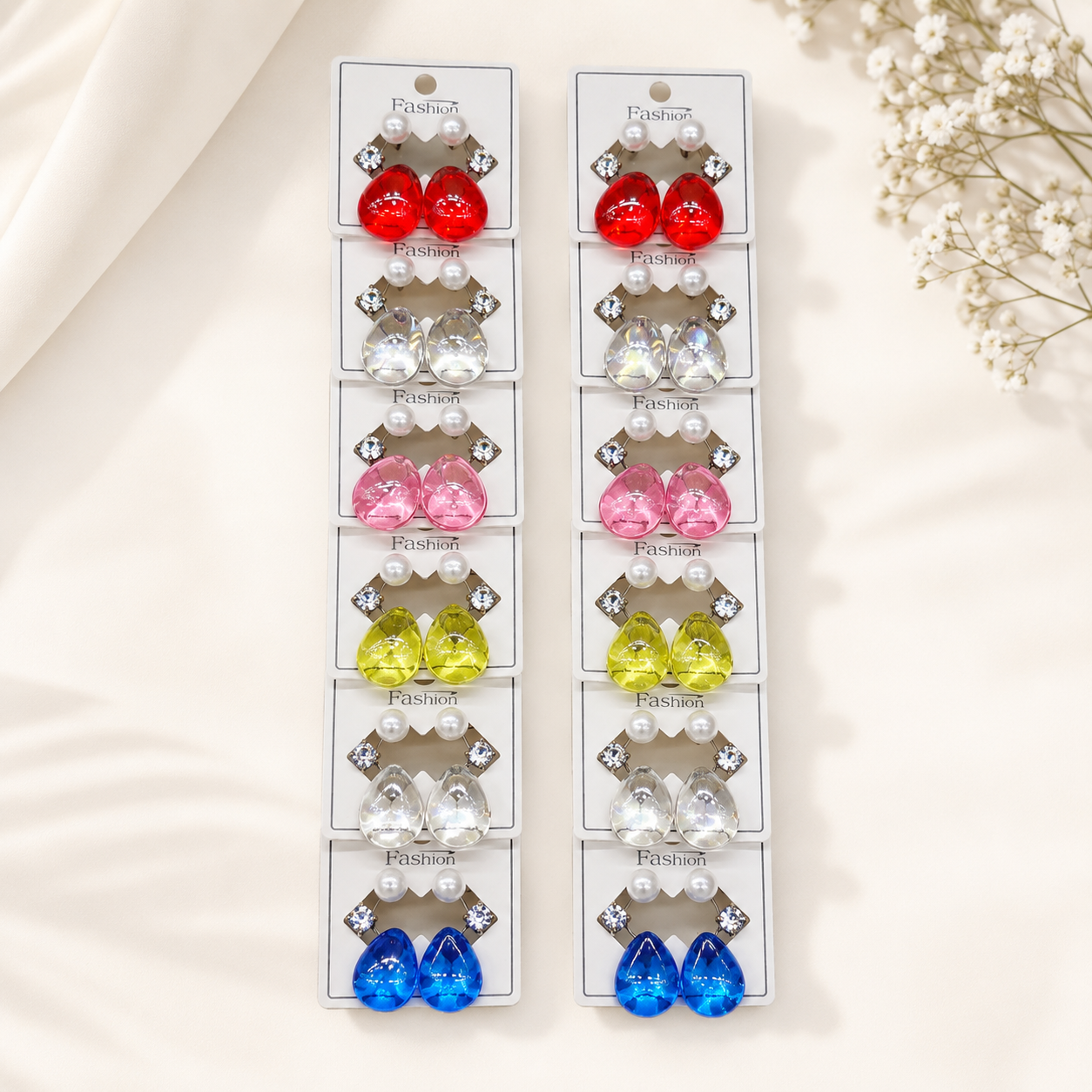18rs each 12-pair of imported earrings combo(4003) 26