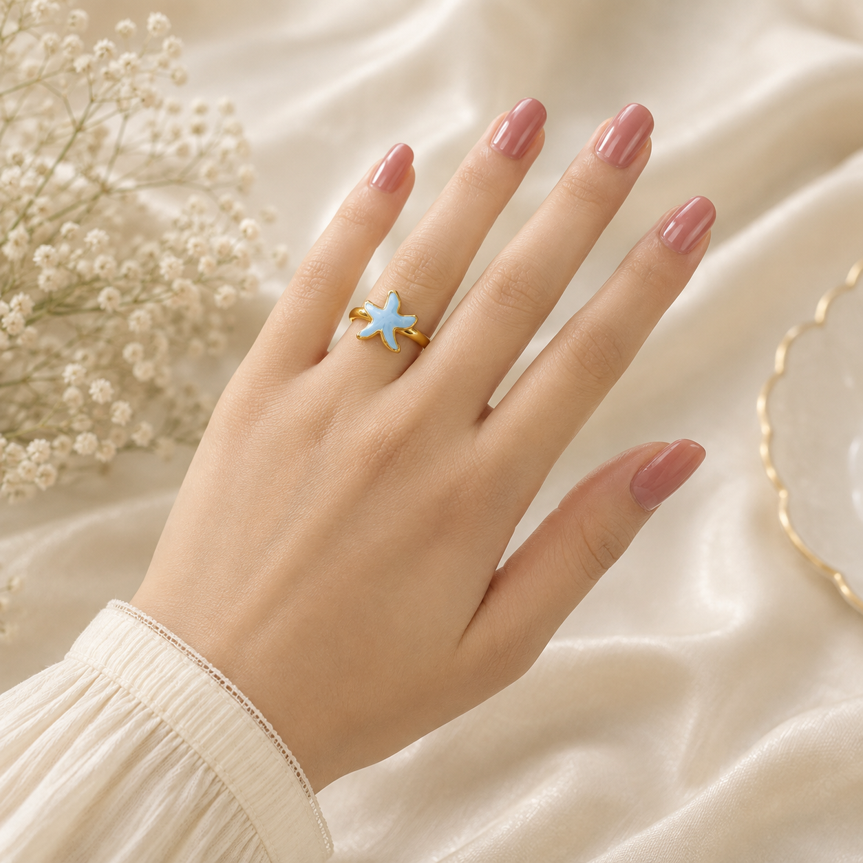 Fancy Adjustable Mina Ring (9216)
