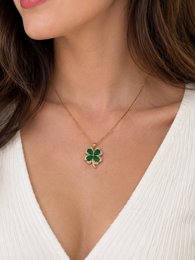 Anti Tarnish Chain Pendant (6008)