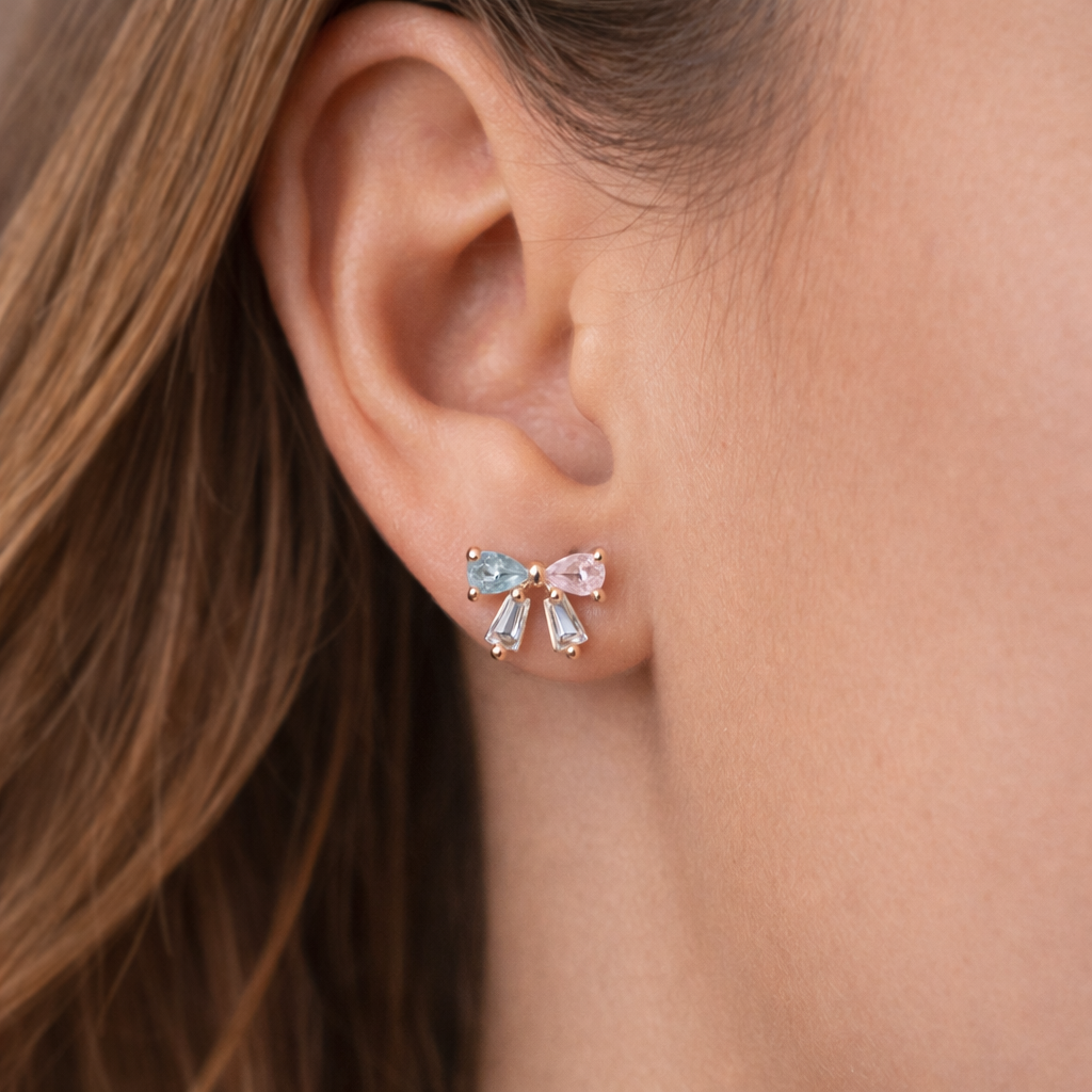 Anti Tarnish CZ Earring-51