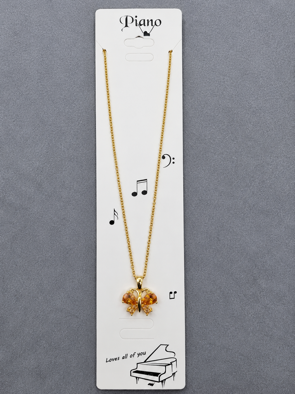 Anti Tarnish Chain Pendant (6002)