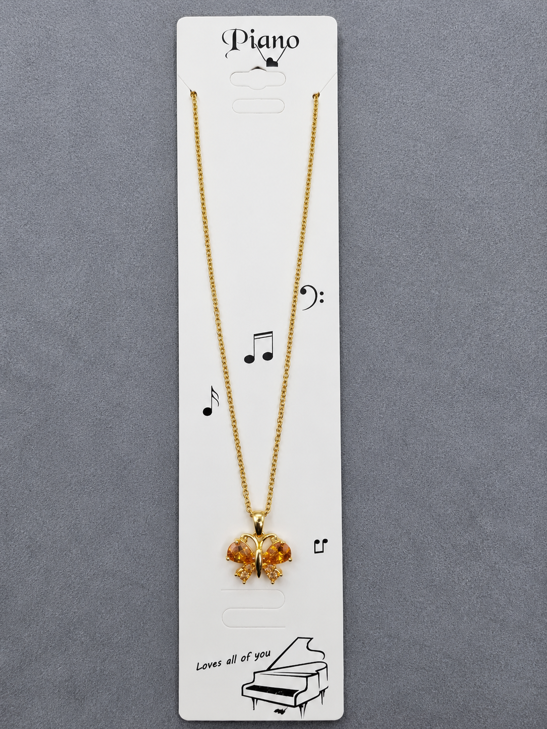Anti Tarnish Chain Pendant (6002)