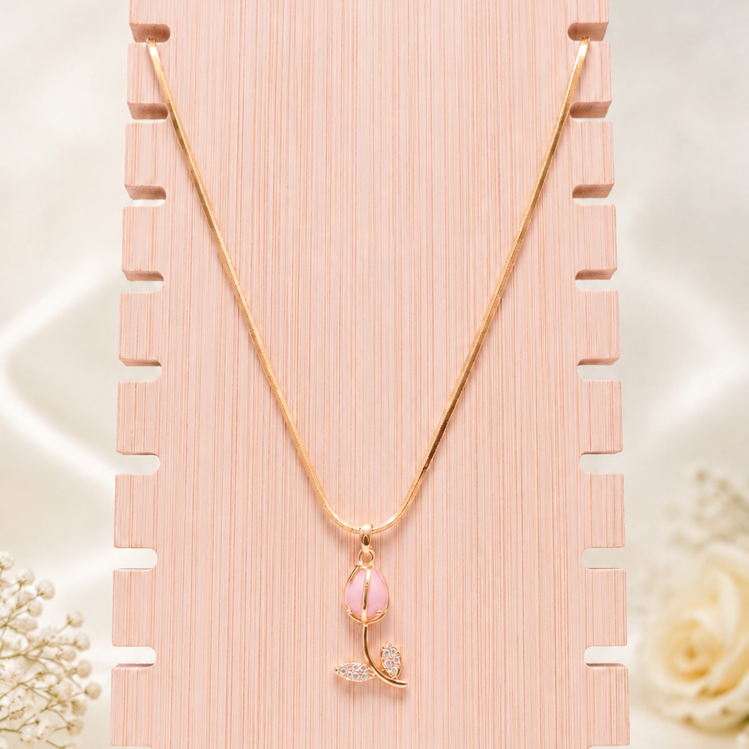 Anti Tarnish Chain Pendant (9545)