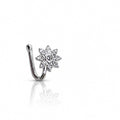 Anti Tarnish CZ nose pin 22