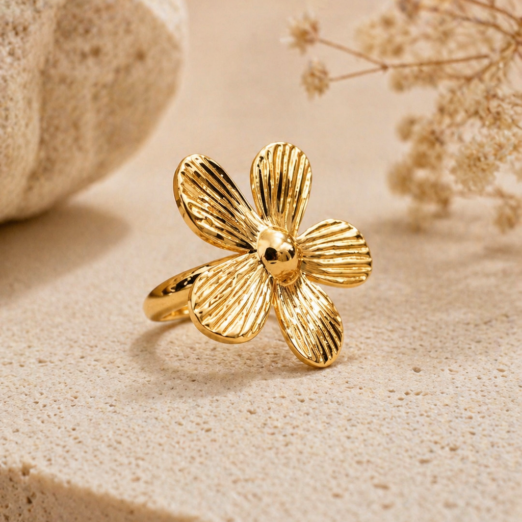 Anti Tarnish adjustable rings 76