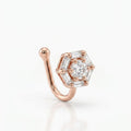 Anti Tarnish CZ nose pin 25